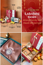 999 Purity Silver Lakshmi Coin (5gm) - Atrangi Family Wali Diwali Gift Hamper