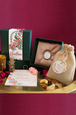 Badhai Hamper Gift Box - 999 5gm Lakshmi Coin