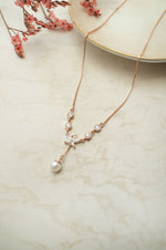 Butterfly Paradise Rose Gold Plated Sterling Silver Chain Necklace