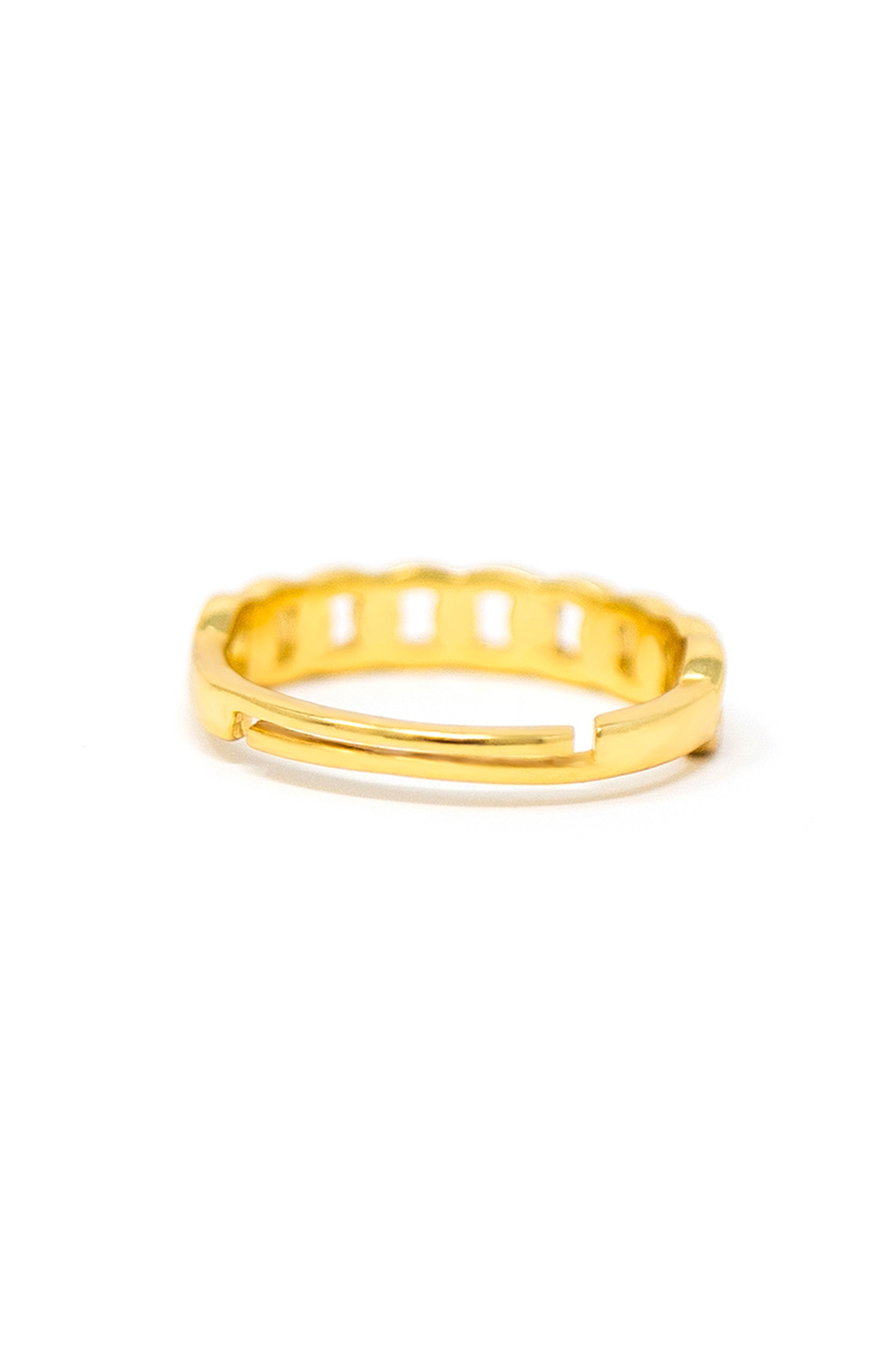Buy Memoir Gold Plated Shirdi Sai Baba Om Sai Ram Challa Adjustable Open  End Free Size Finger Ring for Men and Women Online at Best Prices in India  - JioMart.