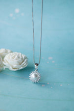 Sunshine Pearl Sterling Silver Pendant