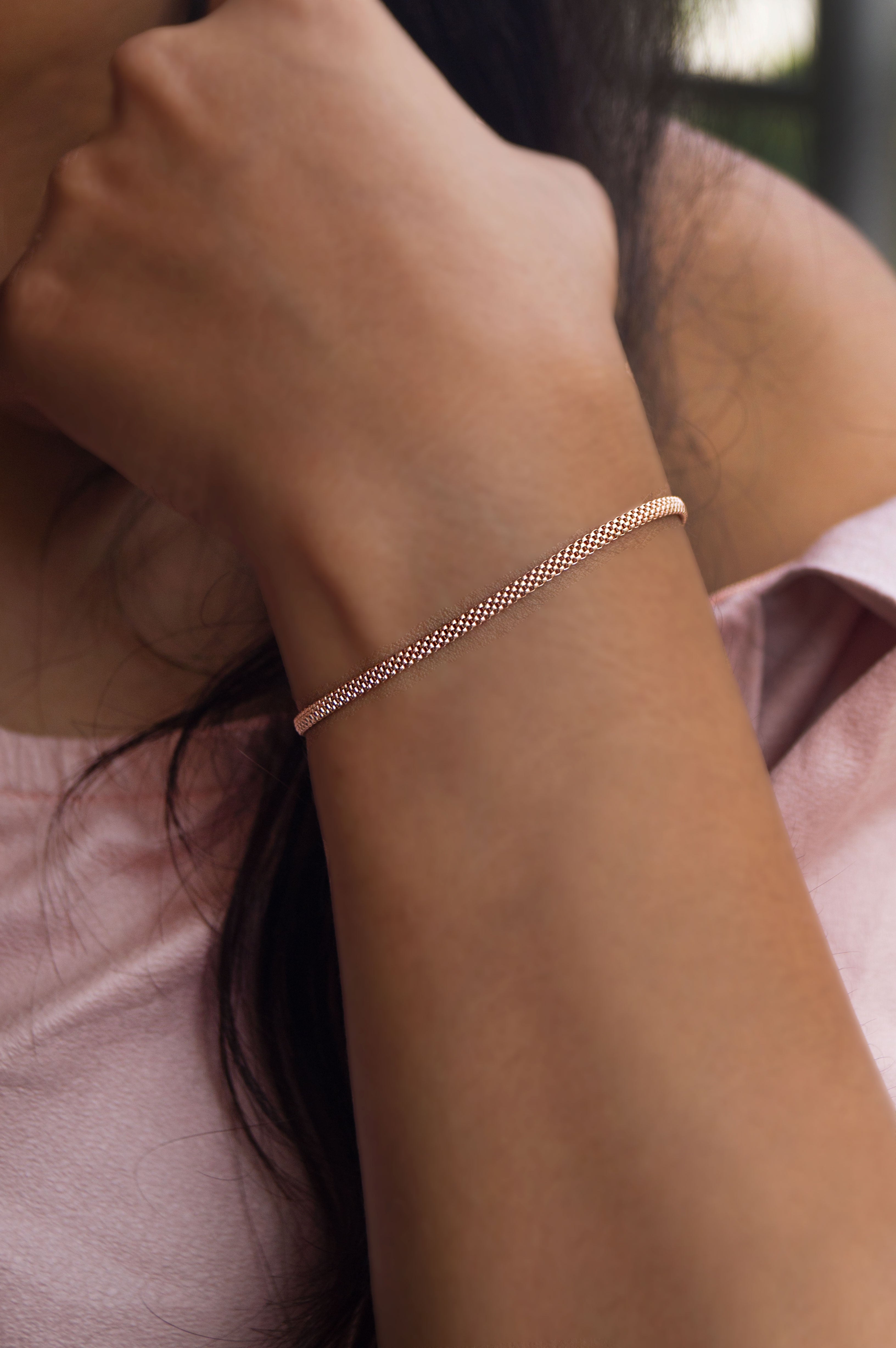 Buy Dainty Heart Chain BraceletSimple Delicate Stacking Heart Chain  Bracelets for Women at Amazonin