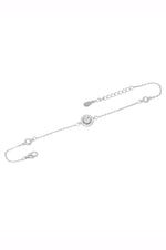 Minimal Cluster Sterling Silver Chain Bracelet
