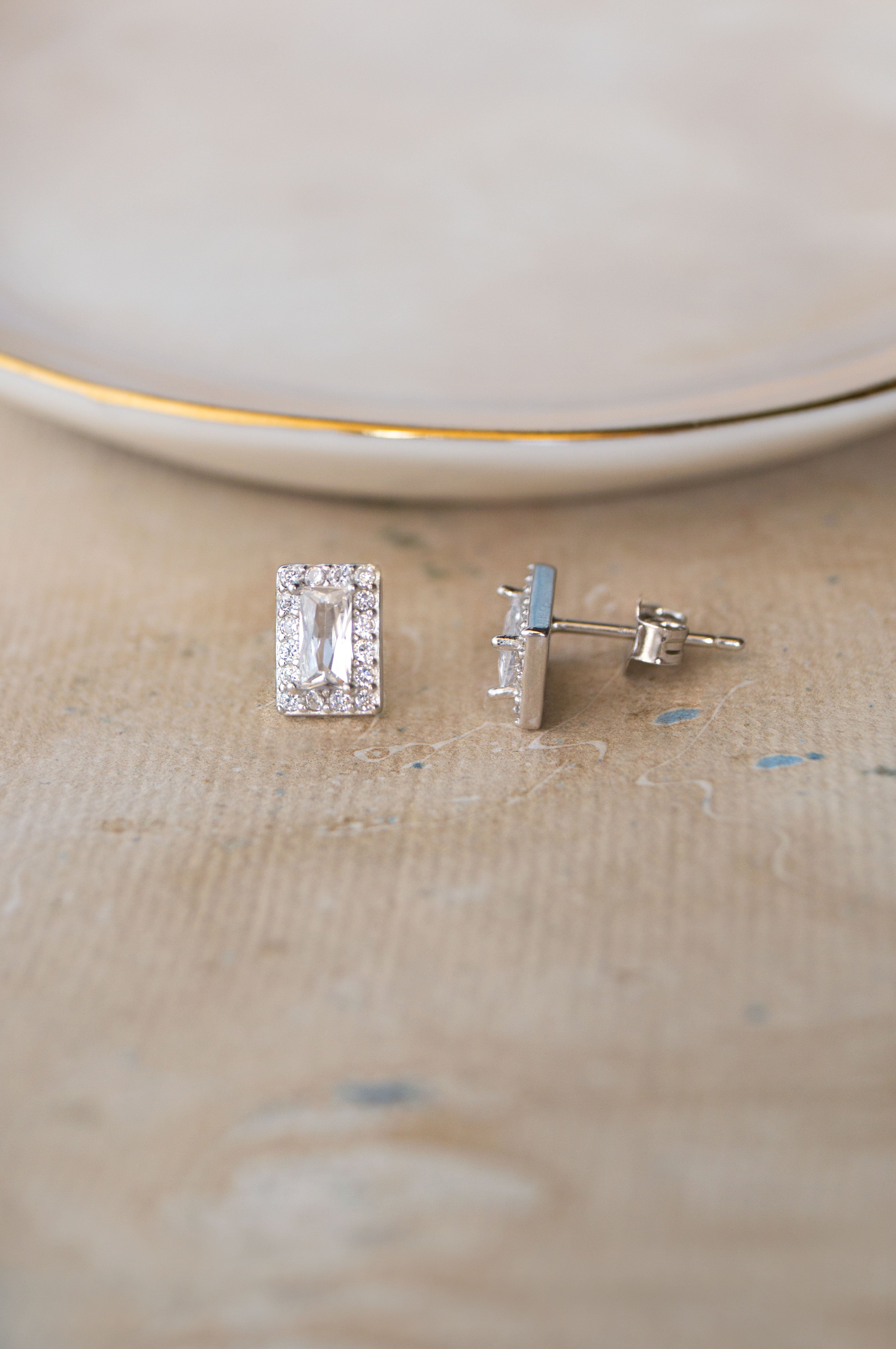 Diamond Earrings Square - Shop on Pinterest