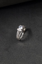 It's A Yes - Solitaire Sterling Silver Statement Ring